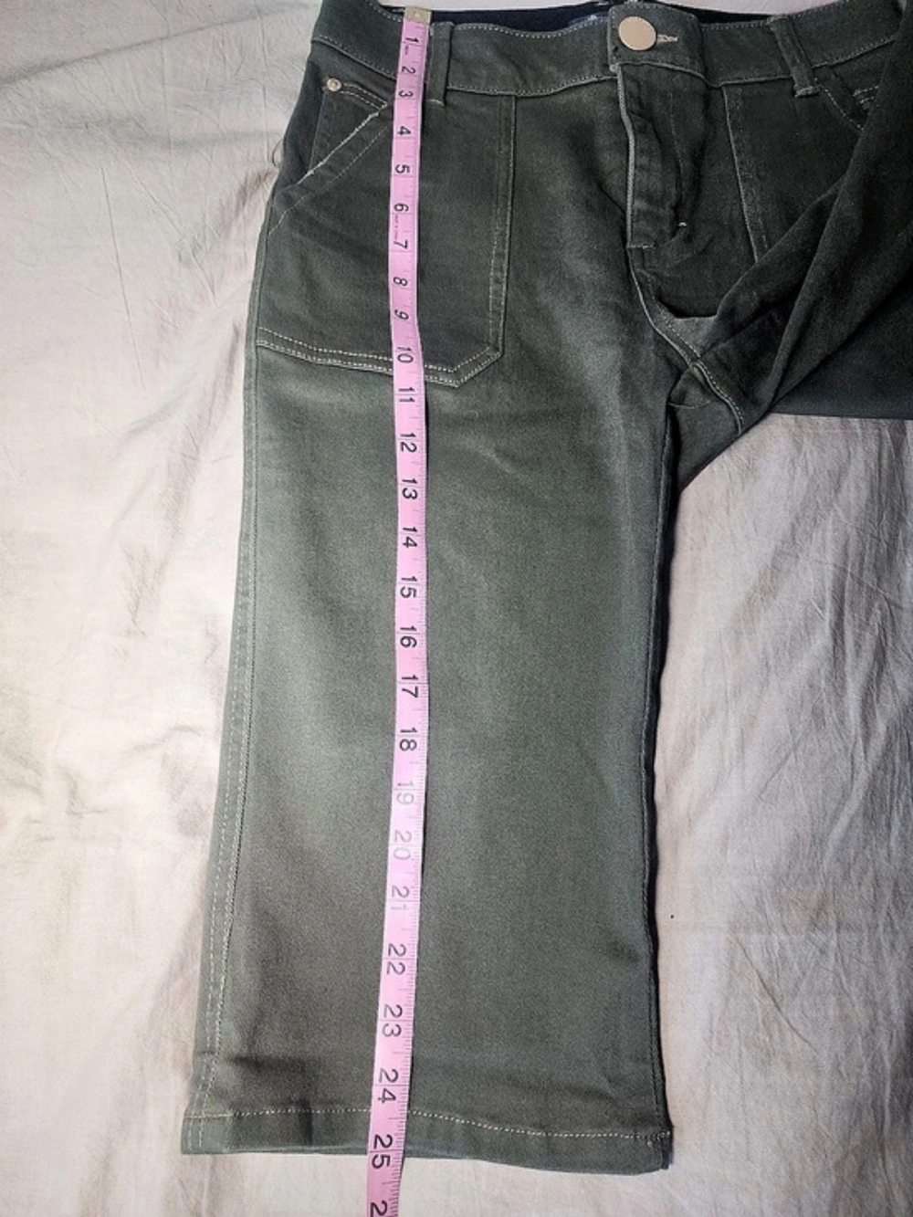 Democracy "Ab"solution High Rise Utility Bermuda Shorts For Fall Transition - Picture 5 of 7